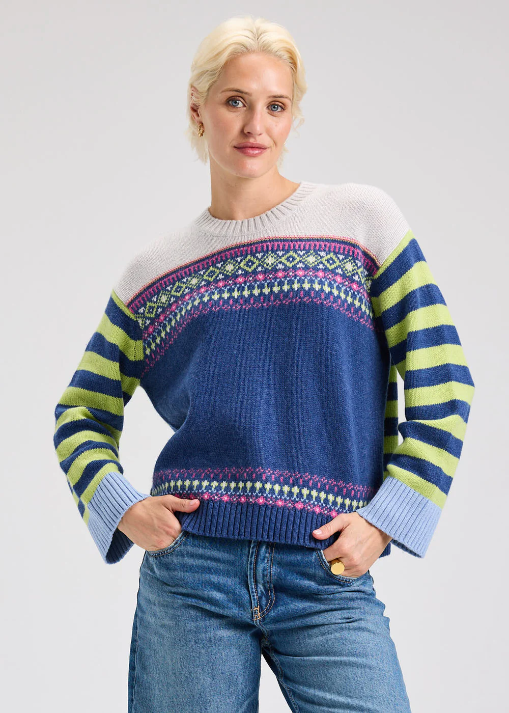 Zaket + Plover Fairisle Sweater