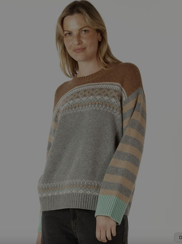 Zaket + Plover Fairisle Sweater