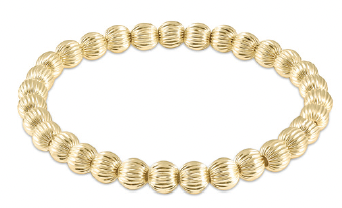 Dignity Gold 6mm Bead Bracelet Spring 26