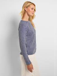 Zig Zag Blues Top