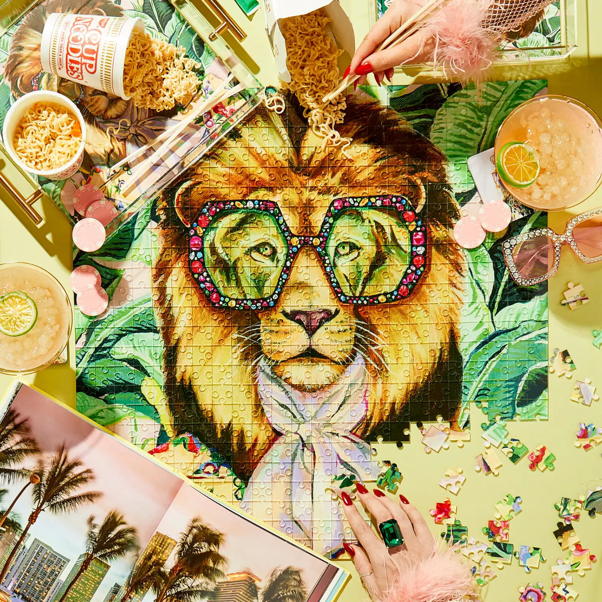 Louis The Lion Acrylic Puzzle