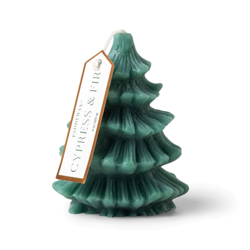 Cypress & Fir - Short Tree Totem Candle