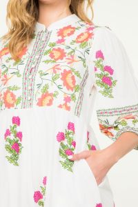 Floral Tiered Dress