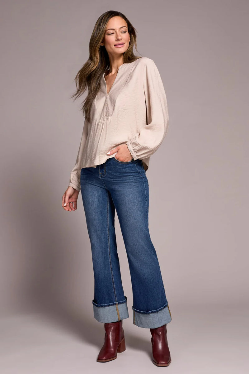 Front Placket Detail Blouse