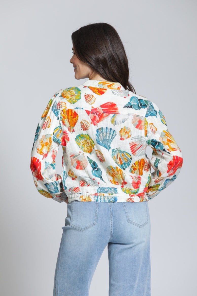 Utility Jacket Hot Coral