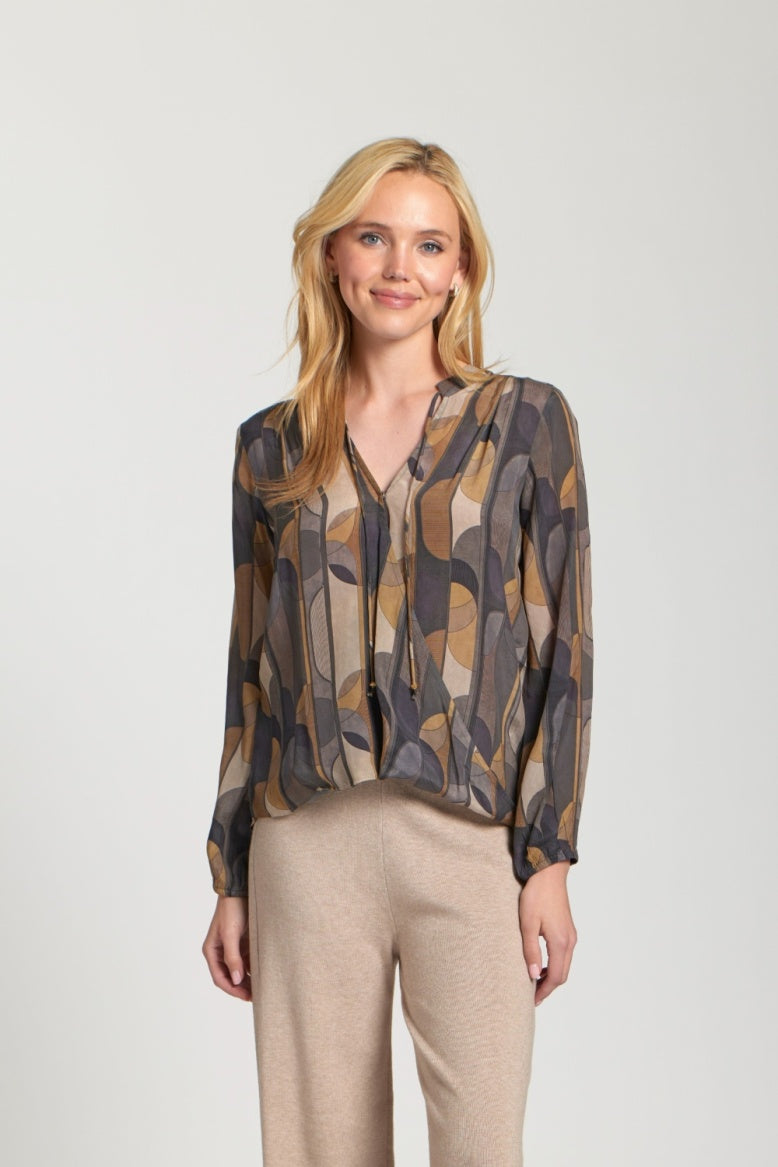 Crossover Top w/Tassel