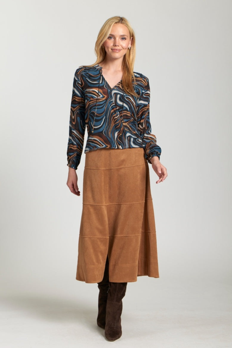 Crossover Top w/Tassel