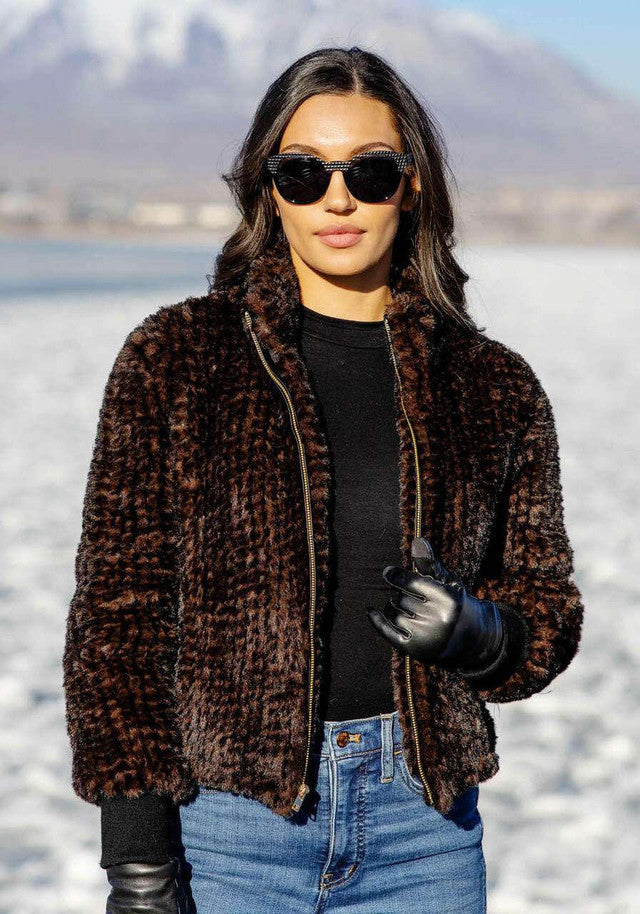 Fifth Avenue Fur Whiskey Bomber