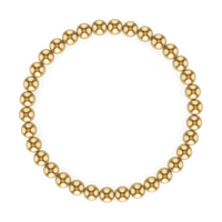 5MM Gold Ball Bracelet